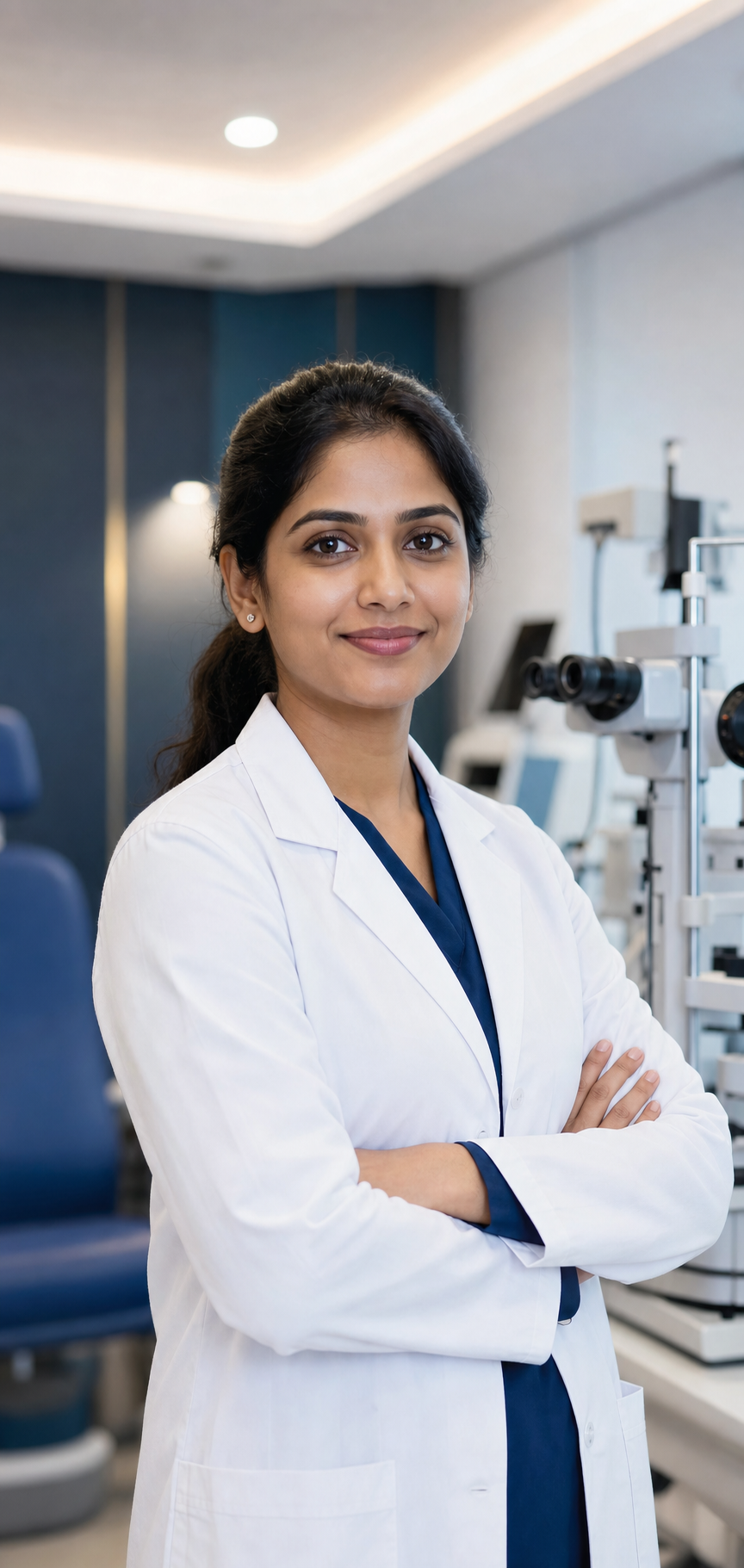 Sample consultant ophthalmologist portrait