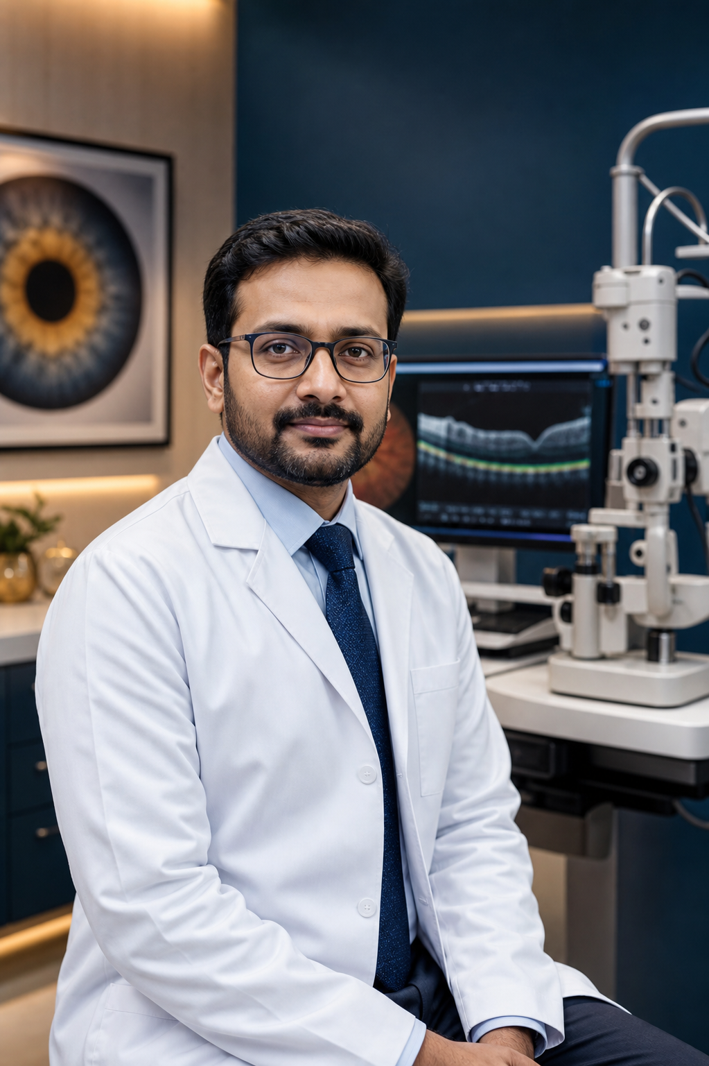 Sample retina specialist portrait
